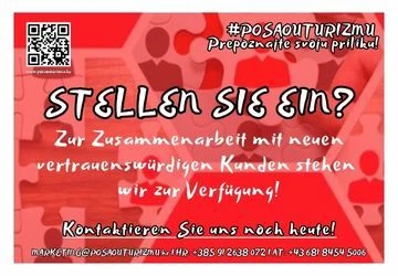 STELLEN SIE EIN? Kontaktieren Sie uns noch heute!