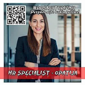 SPECIJALIST LJUDSKIH RESURSA / HR SPECIALIST (m/ž) - Hotelska grupacija, Opatija