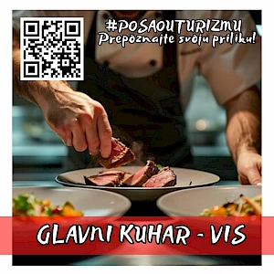 GLAVNI KUHAR (m/ž) - Mediteranski restoran Vis