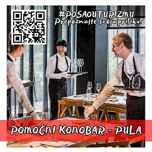 SERVIR / POMOĆNI KONOBAR (m/ž) - Bar & Restaurant, Pula