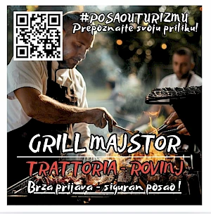 ROŠTILJ MAJSTOR (m/ž) - TRATTORIA, ROVINJ