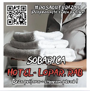 SOBARICA (ž) - Hotel 3* EPARIO, Lopar, Rab