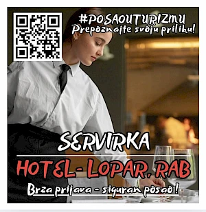 SERVIRKA (ž) - Hotel 3* EPARIO, Lopar, Rab