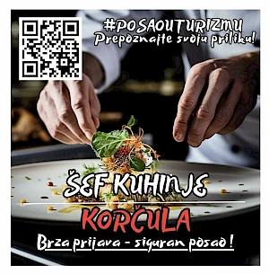 ŠEF KUHINJE (m/ž) - Hotel 4*, Korčula
