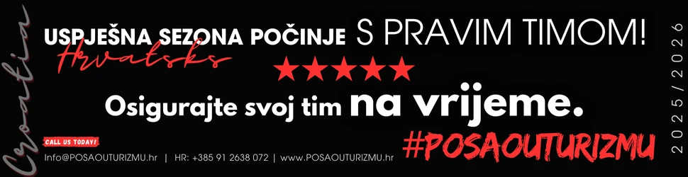 Uspješna sezona počinje s pravim timom! Posao u turizmu