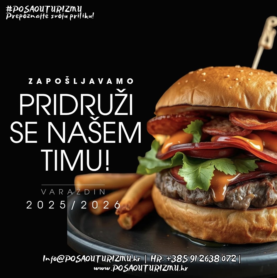 POMOĆNI KUHAR / GRILL MAJSTOR (m/ž) - Bowlling Bar, Varaždin