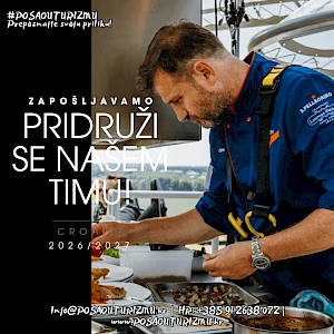 SAMOSTALNI KUHAR / KUHAR PREZENTER (m/ž) - Dinner in the Sky - Dubrovnik