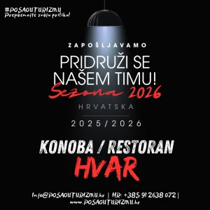 ​​​​​​​SAMOSTALNI KUHAR (m/ž) - Konoba / Restoran, Hvar centar