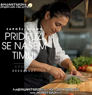 POMOĆNA KUHARICA (m/ž) - Pizzeria, Baška, Otok Krk 