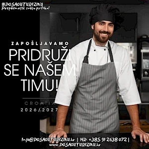 SAMOSTALNI KUHAR / CHEF (m/ž) - Steak & Fish House | Casual Dining, Hvar 