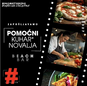 KUHAR / POMOĆNI KUHAR (m/ž) - Beach Bar / Restoran, Novalja