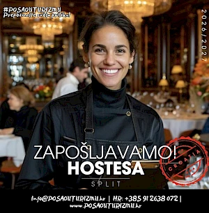 HOSTESA (m/ž) - Pizza Bar, Split Centar