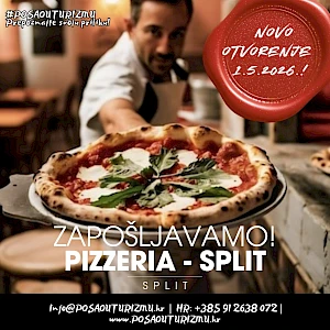 POMOĆNI PIZZA MAJSTOR (m/ž) - Pizza Bar, Split Centar