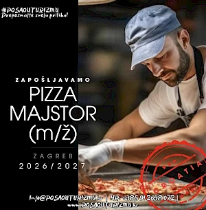 PIZZA MAJSTOR / POMOĆNI PIZZA MAJSTOR (m/ž) - Catering Pizzeria, Novi Zagreb