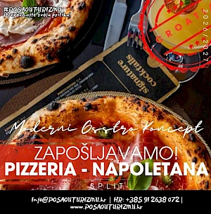 PIZZA MAJSTOR (m/ž) - Romana & Neonapolitana Pizzeria, Split